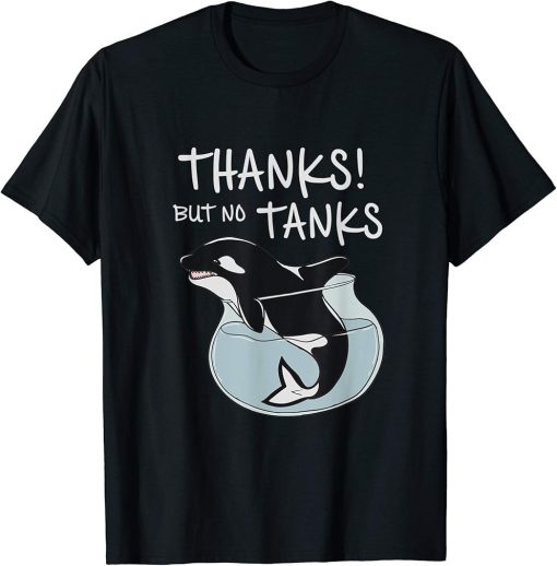 Orca Free Save the Whales Social criticism Ocean Protection T-Shirt